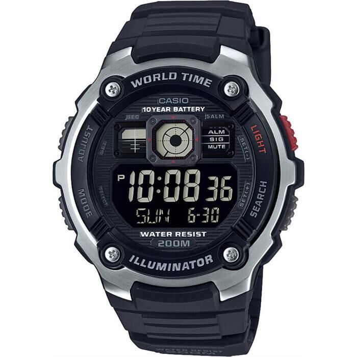 Casio Digital Kol Saati AE-2000W-1BVDF