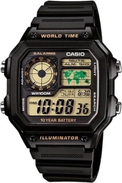 Casio Digital Erkek Kol Saati AE-1200WH-1BVDF