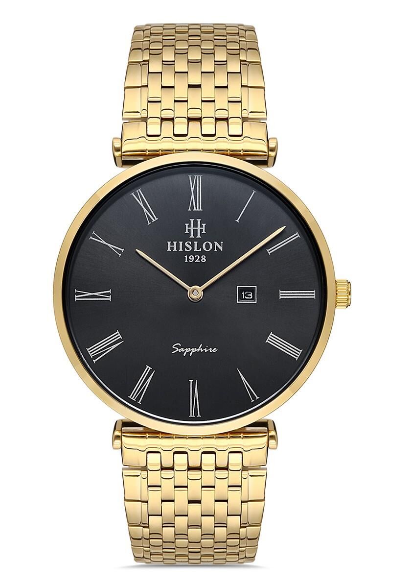 Hislon Men's Classic CL119G-04SG Kol Saati