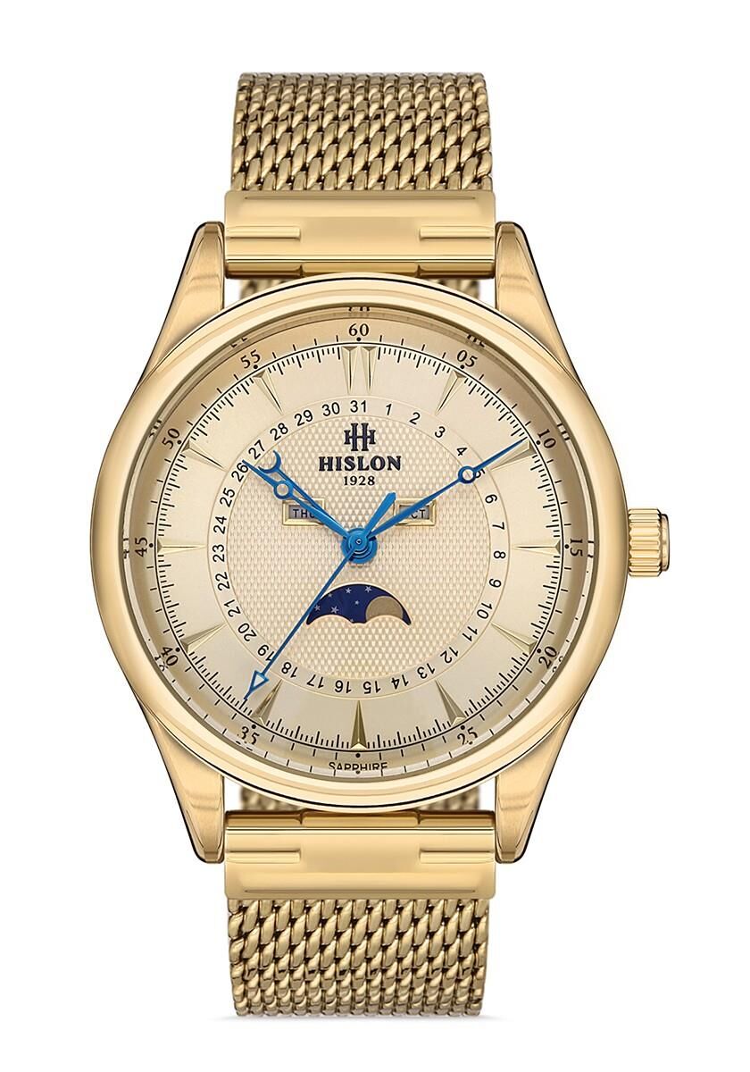 Hislon Men's Timeles's TM101G-02SG Kol Saati
