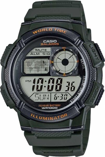 Casio Digital Kol Saati AE-1000W-3AVDF