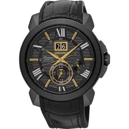 Seiko Premier Kinetic Perpetual Takvimli SNP145P Kol Saati