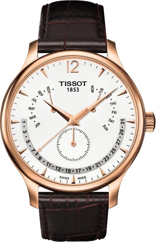 Tissot T0636373603700 Tradition Perpetual Calendar Kol Saati