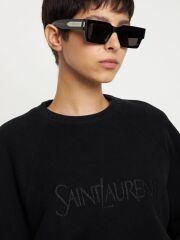 Saint Lauren SL 572 001 .50 Güneş Gözlüğü