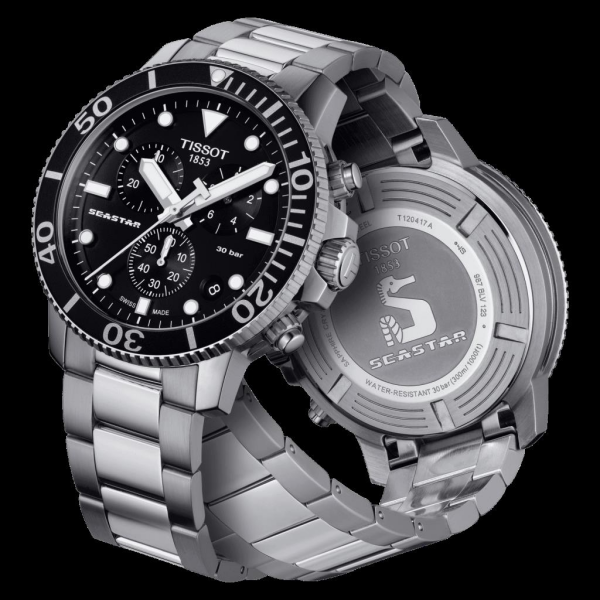 Tissot T1204171105100 Seastar 1000 Chrono Graph  Kol Saati