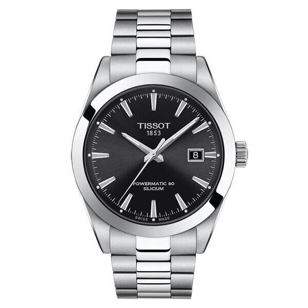 Tissot T1274071105100 Gentleman Powermatic 80 Silicium Kol Saati