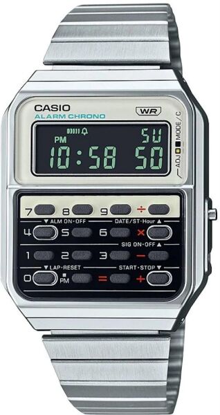 Casio Digital Hesap Makineli Kol Saati CA-500WE-7BDF