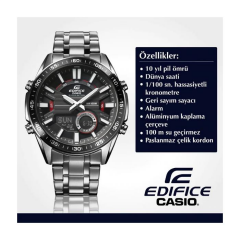 Casio Edifice Kol Saati EFV-C100D-1AVDF