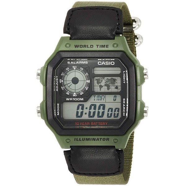 Casio Digital Erkek Kol Saati AE1200WHB3BVDF