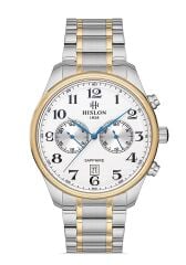 Hislon Men's Date DT113T-01SG Kol Saati
