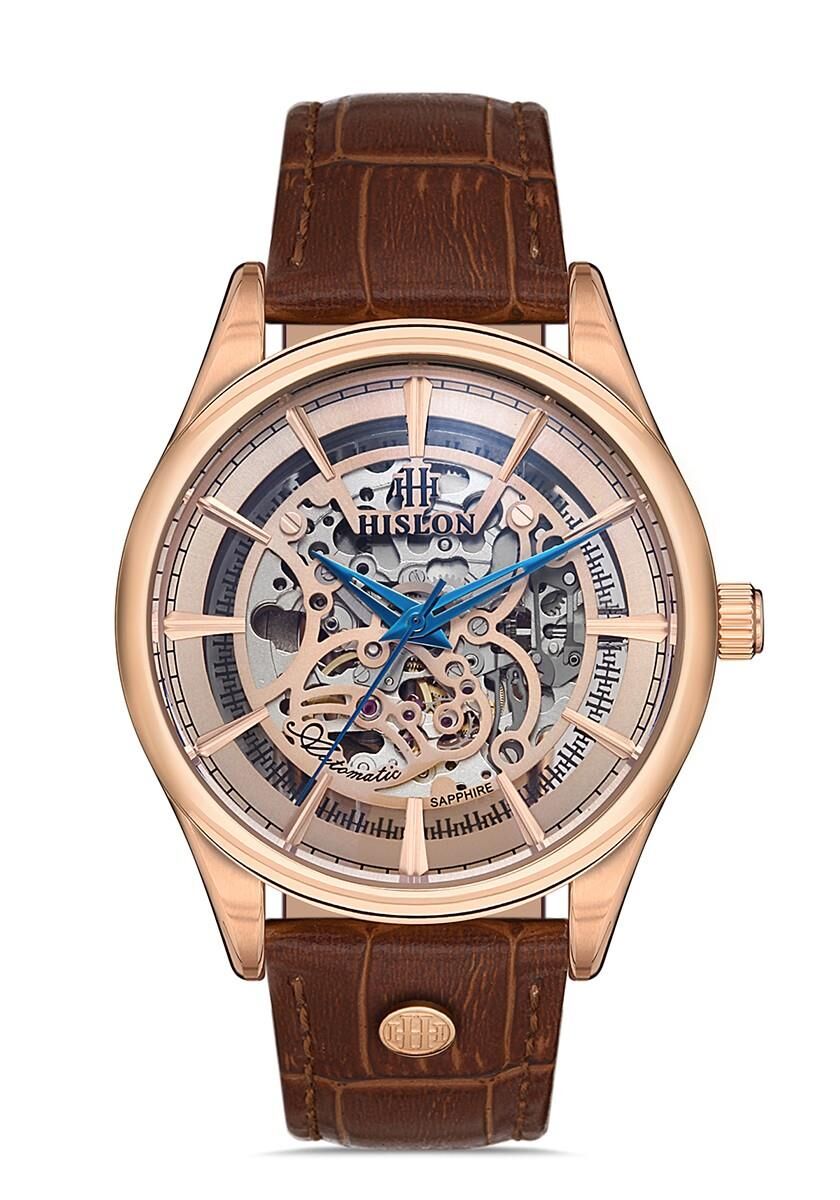 Hislon Men's Solid SD101R-16KR Kol Saati