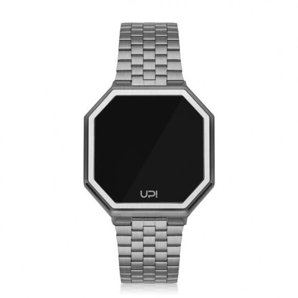 Upwatch Edge Matte Silver Kol Saati