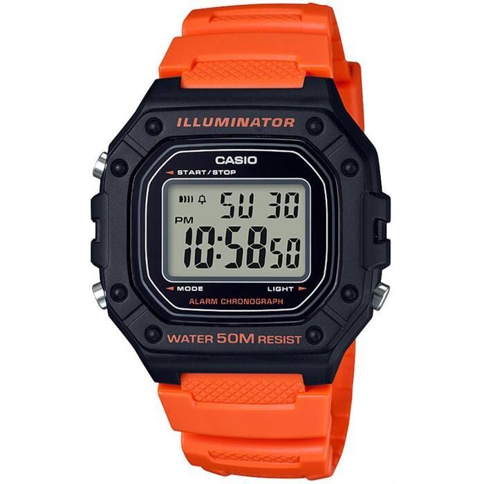 Casio Digital Kol Saati W-218H4B-2VDF