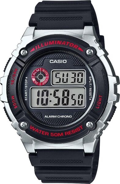 Casio Digital Kol Saati W-216H-1CVDF