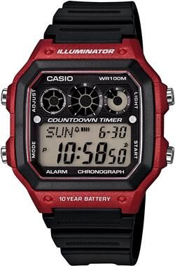 Casio Digital Kol Saati AE-1300WH-4AVDF