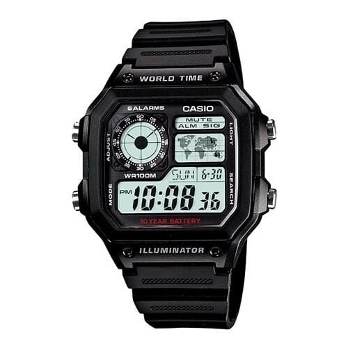Casio Digital Kol Saati AE-1200WH-1AVDF