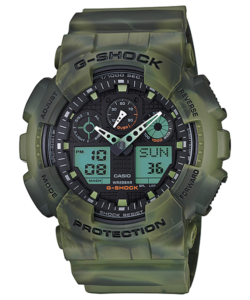 Casio G-Shock Kol Saati GA100MM3ADR