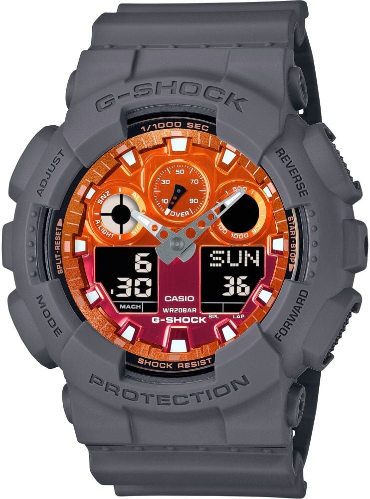 Casio G-Shock Kol Saati GA-100FL-8ADR