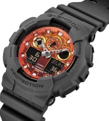 Casio G-Shock Kol Saati GA-100FL-8ADR