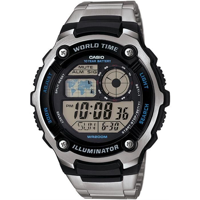 Casio Digital Kol Saati AE-2100WD-1AVDF
